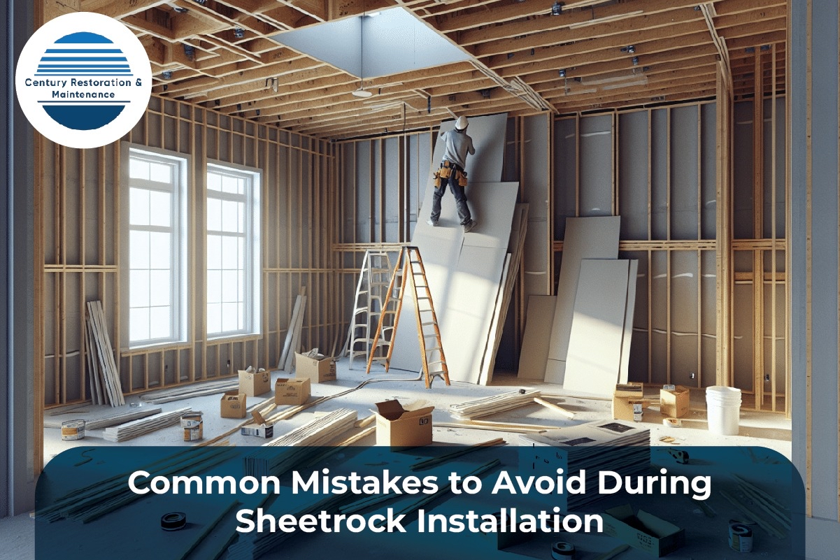 sheetrock installation